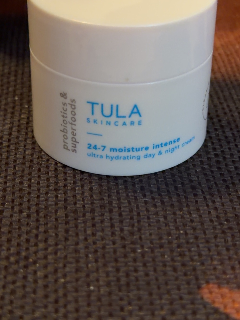 New unopened Tula Skincare Moisture Intense Cream - White & Blue